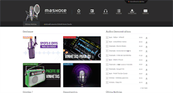 Desktop Screenshot of maskoteproaudio.com